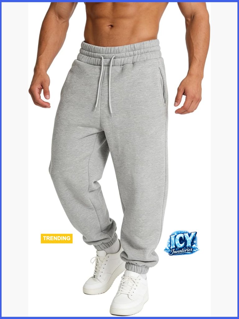 Tapered Sweatpants With Pockets For Workout